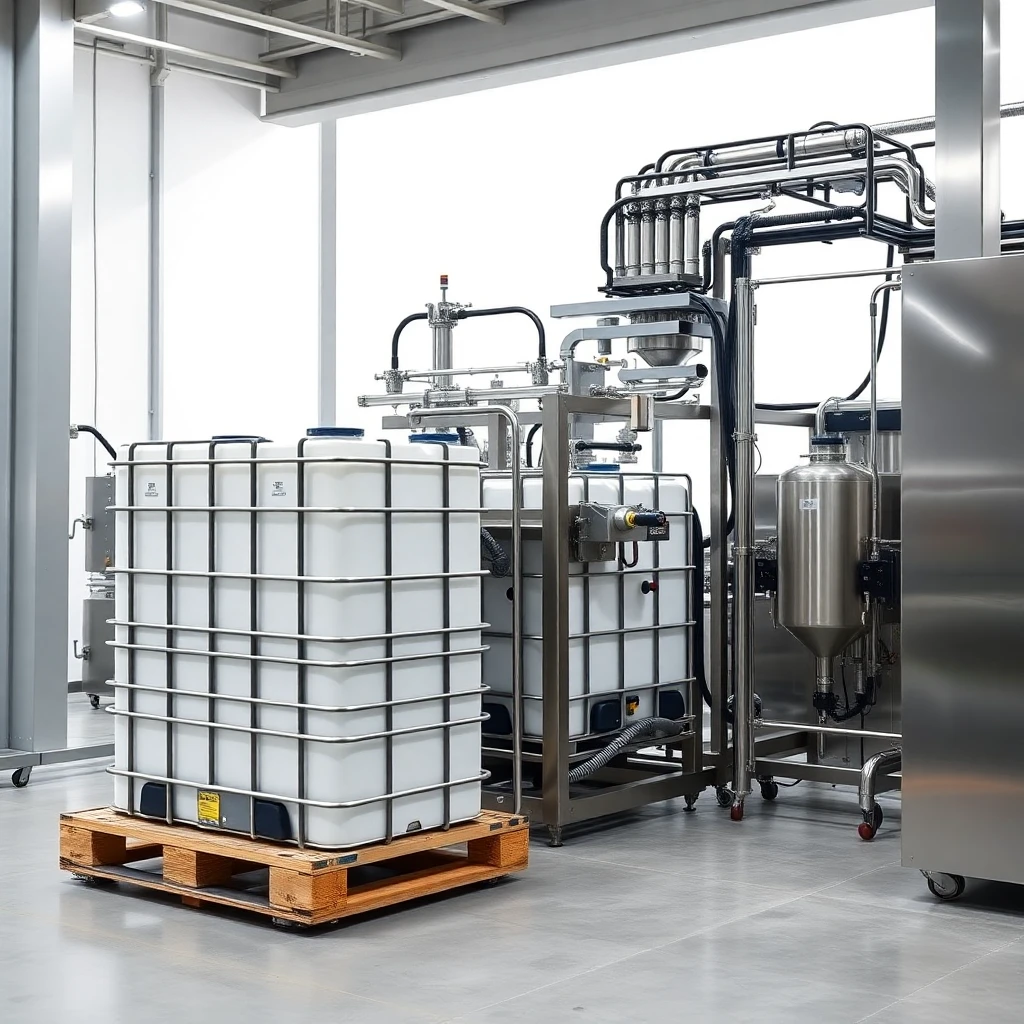 Automated IBC Filling & Palletizing System for US Lubricant Plant