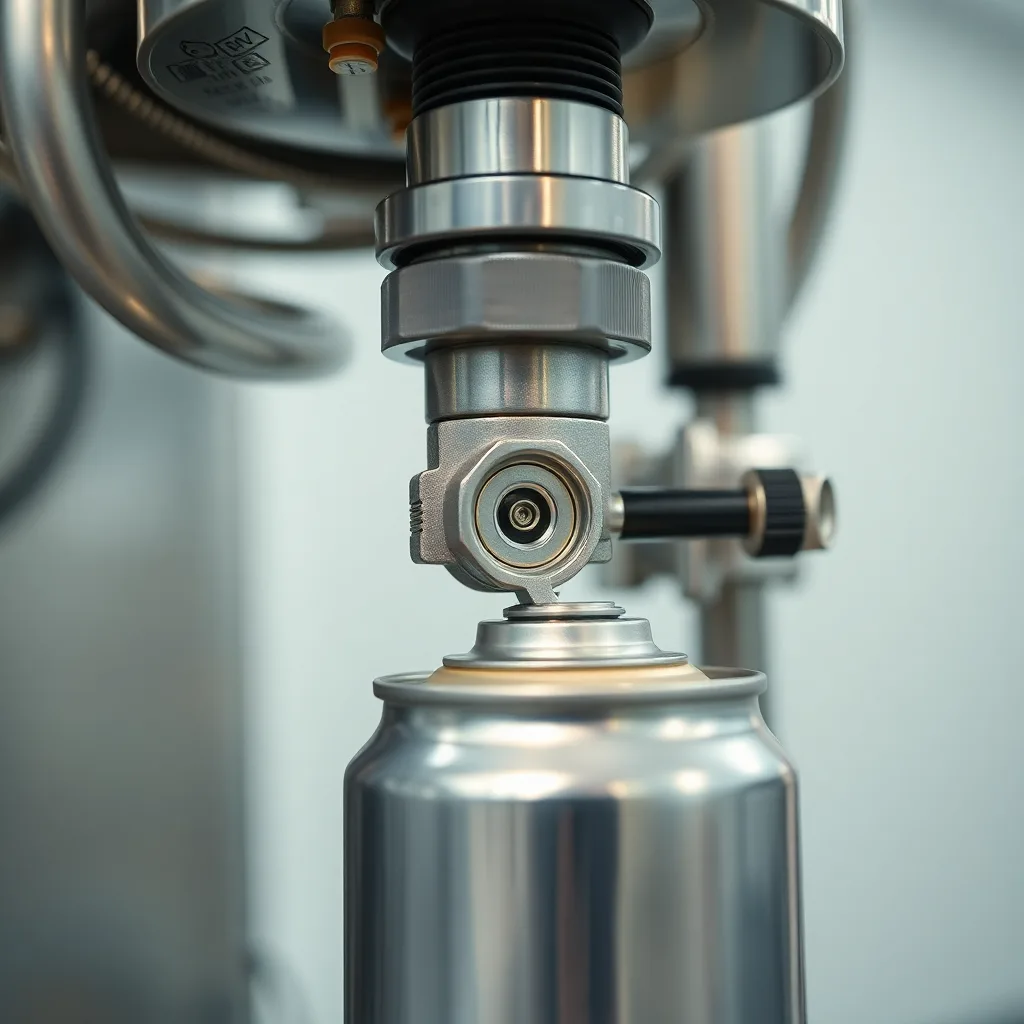 Aerosol Can Filling Machine