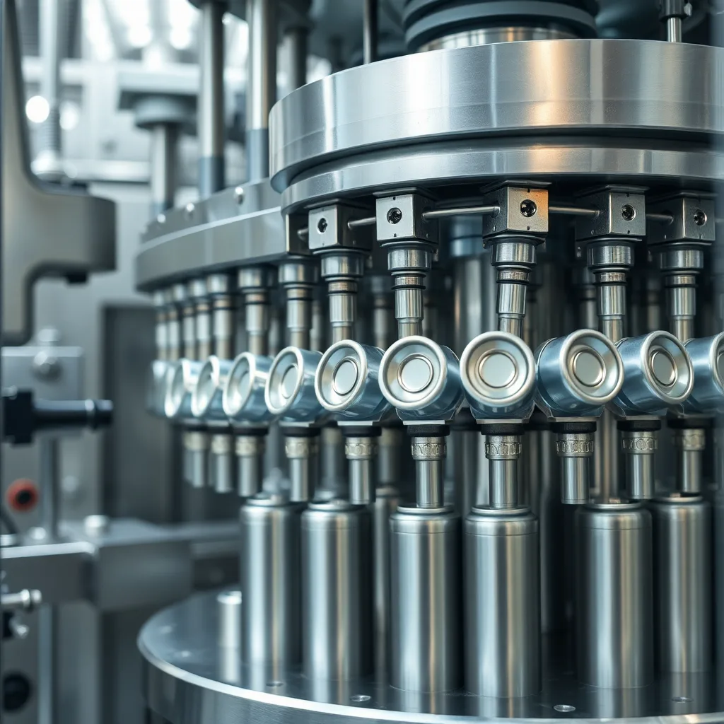 Automatic Aerosol Filling Machine Detail