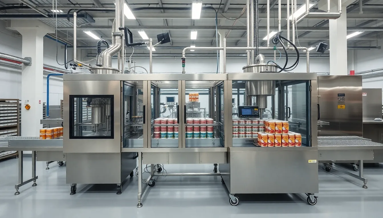 Automatic Aerosol Filling Line Overview