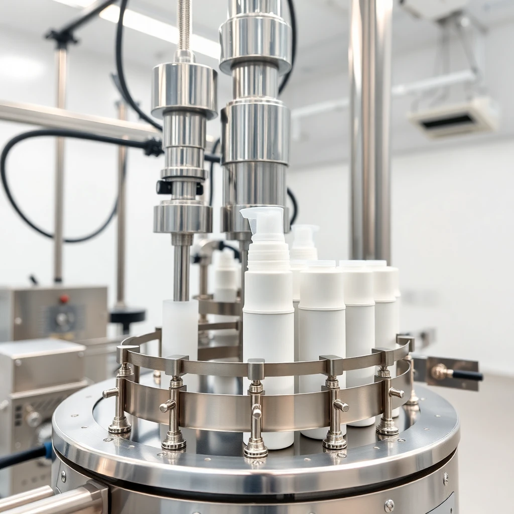Aerosolabfüllmaschine solution reference for Deutschland application - scene view