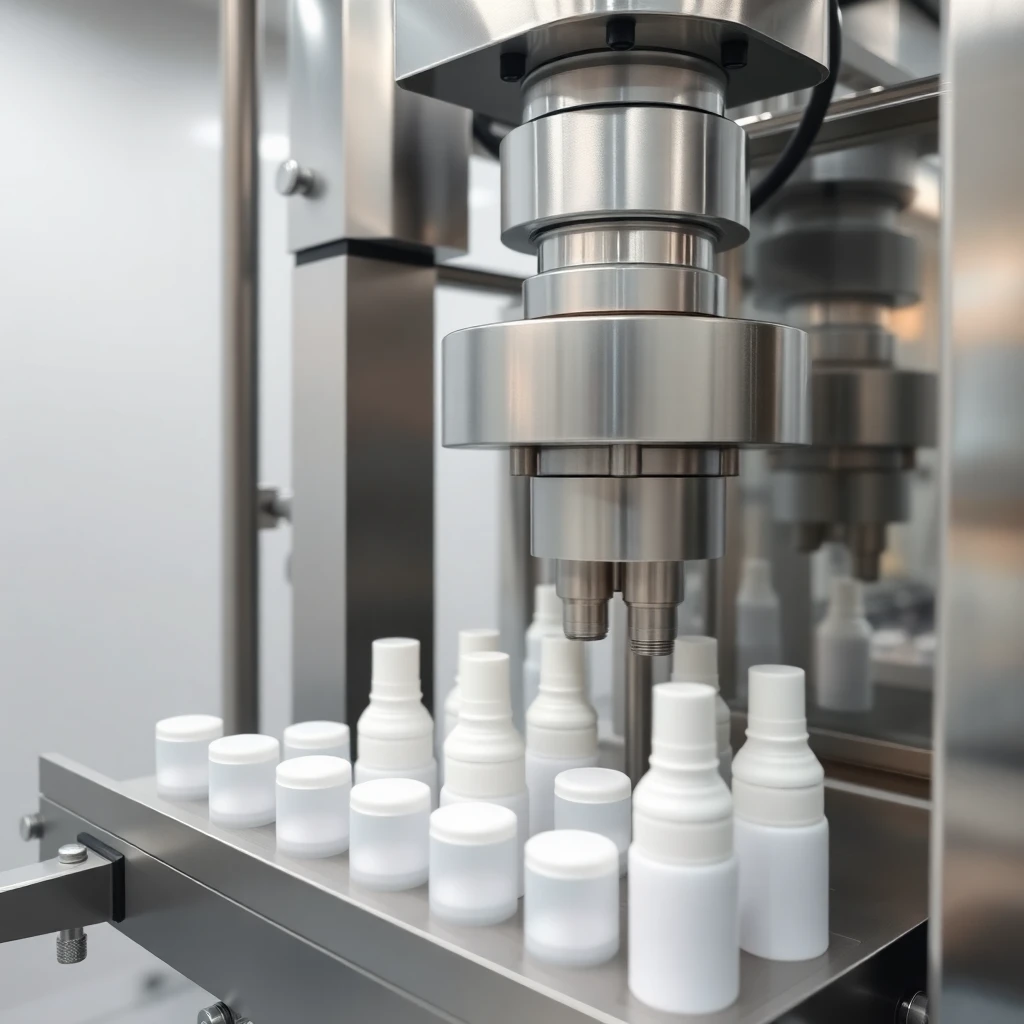 Aerosolabfüllmaschine solution reference for Deutschland application - side view