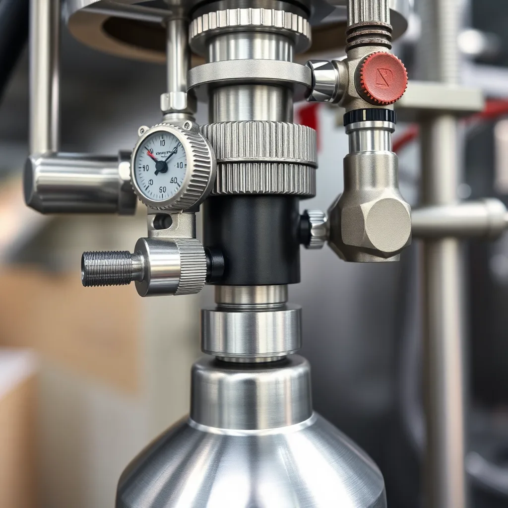 Manual Aerosol Filling Machine Detail