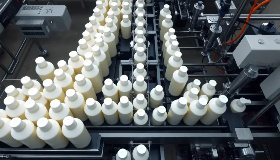 Kozmetik dolum makinesi uygulama vakası 1: Amerika Birleşik Devletleri projesi - flow view
