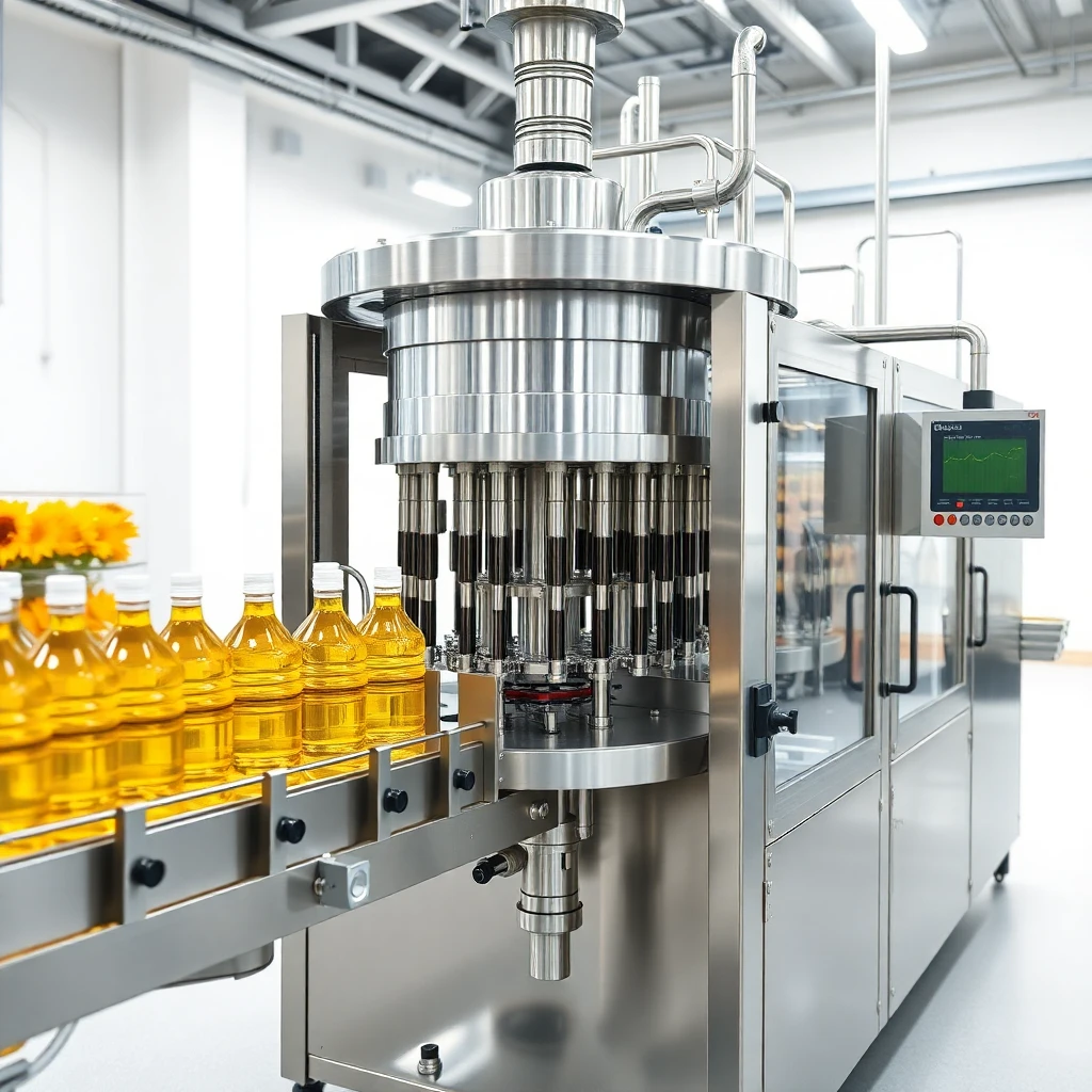 Automatic Edible Oil Filling Machine for Indonesian Palm Oil Export — BPOM Certified