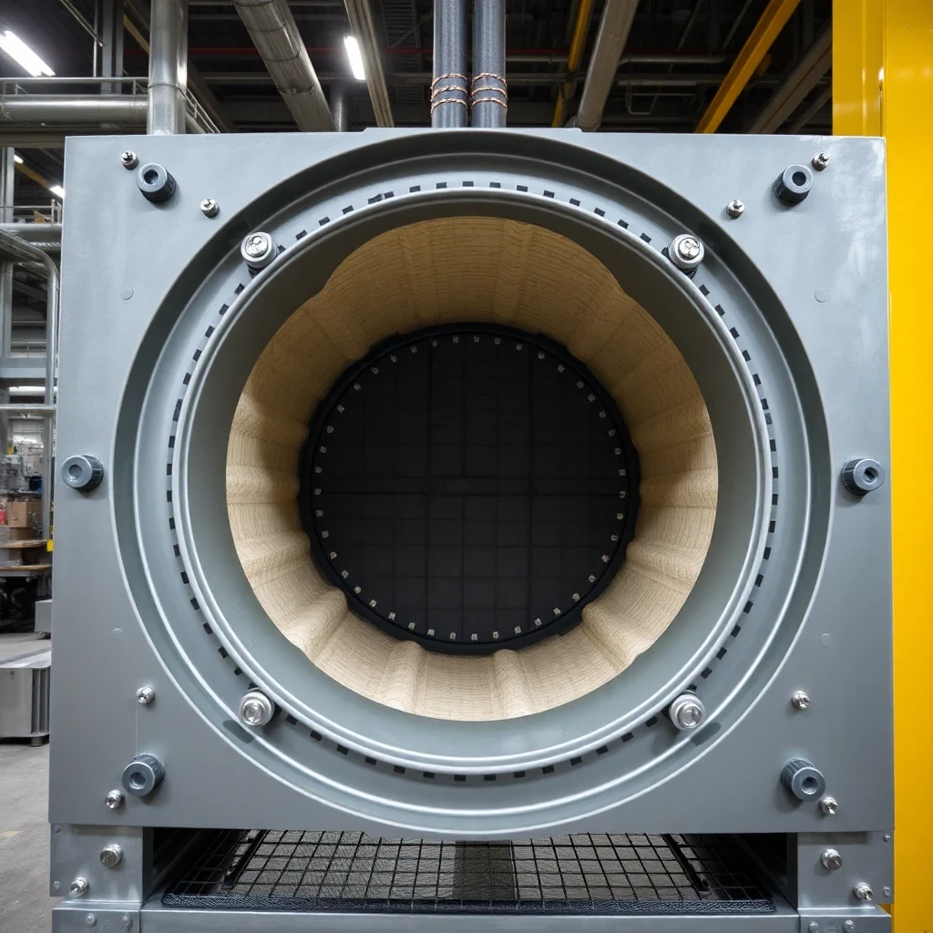 Fan and blower acoustic enclosure intake detail