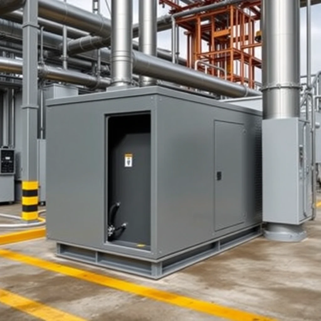 Generator acoustic enclosure for data center plant room equipment noise control