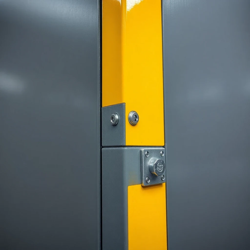 Industrial Acoustic Enclosure – close-up detail