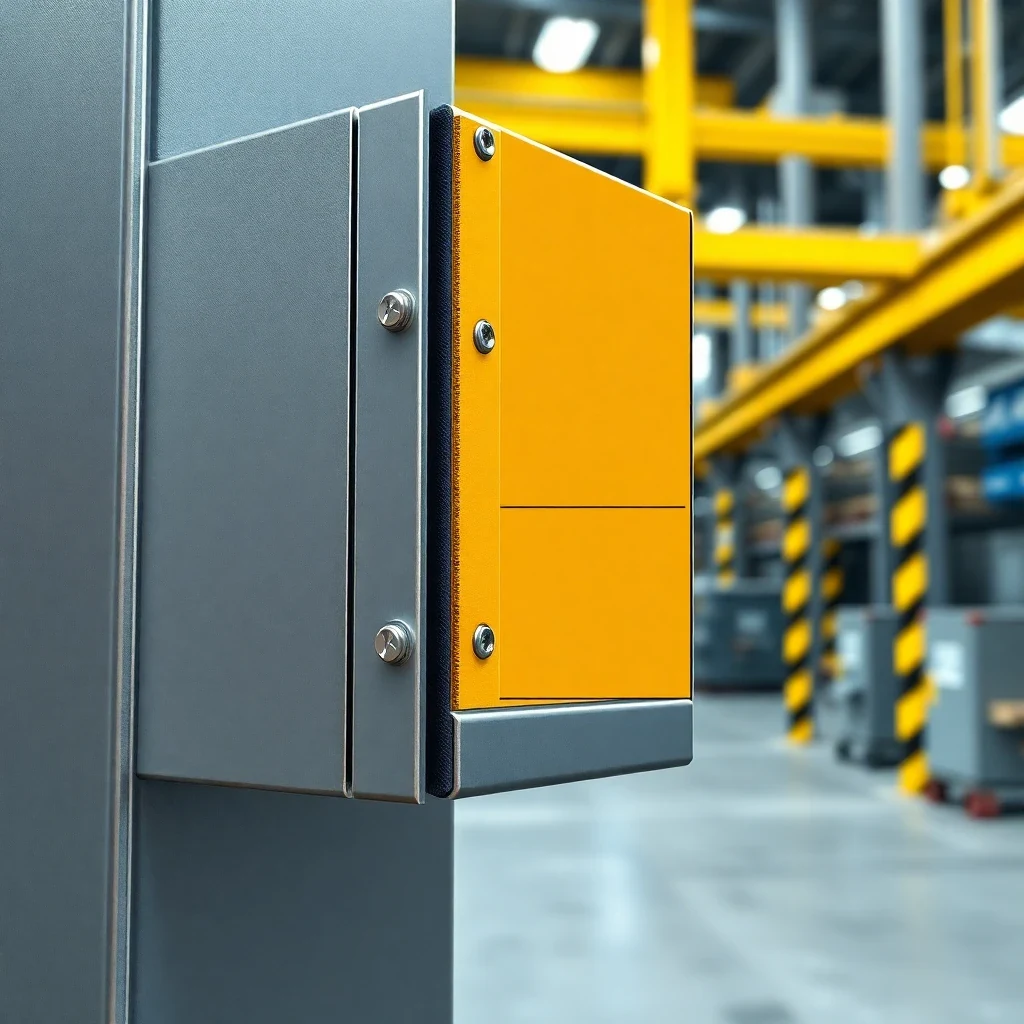 Industrial Acoustic Enclosure – technical cross-section
