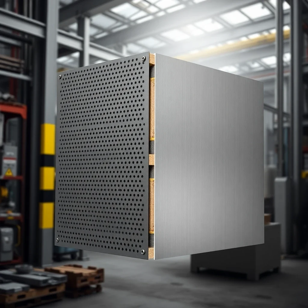 Soundproof Chamber – technical cross-section