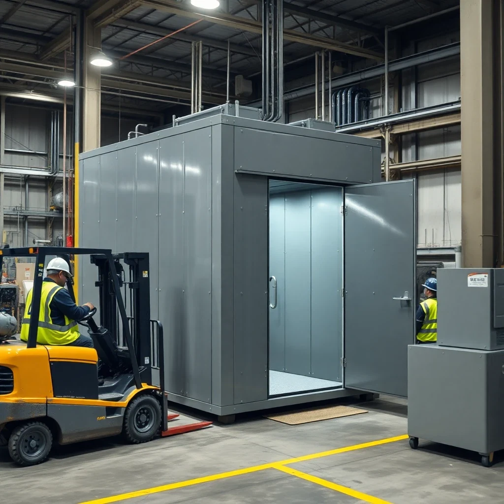 Soundproof Chamber – in-use scene