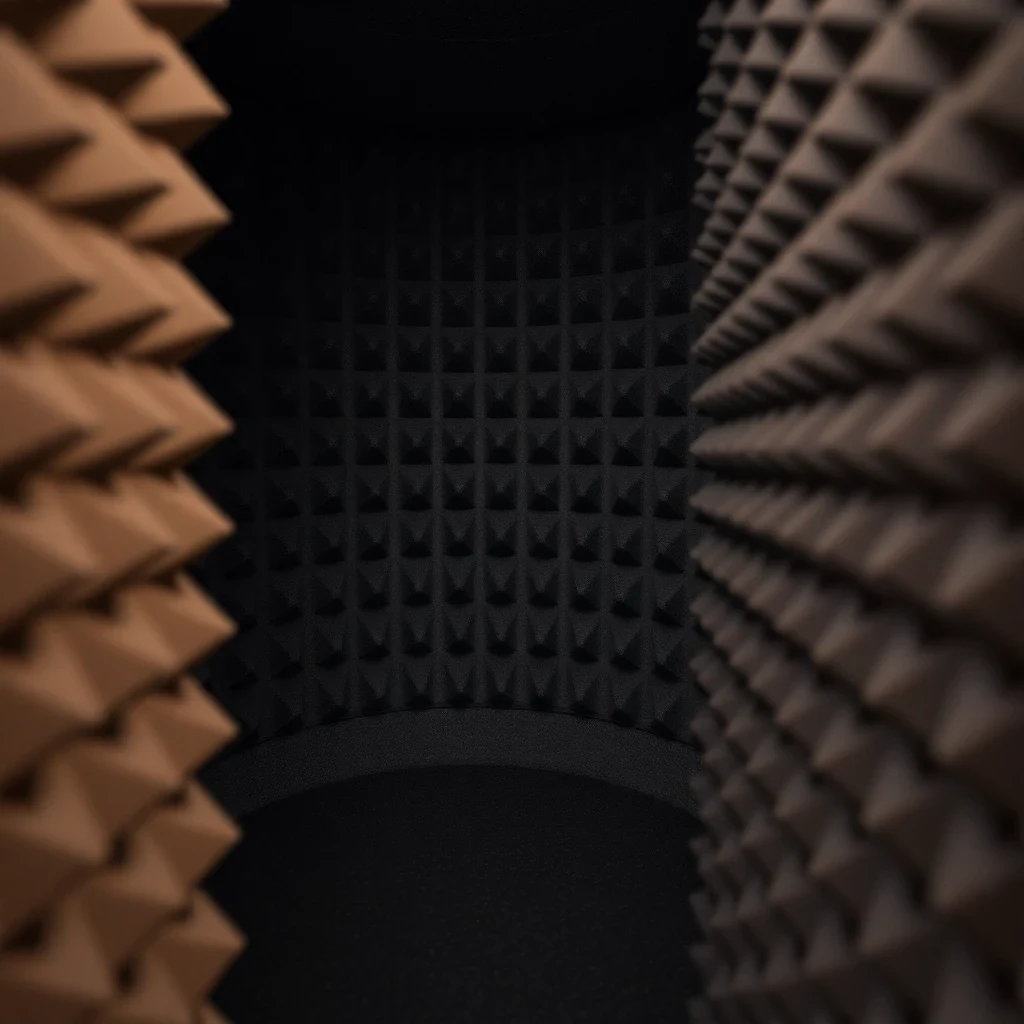 Compact Anechoic Chamber – close-up detail