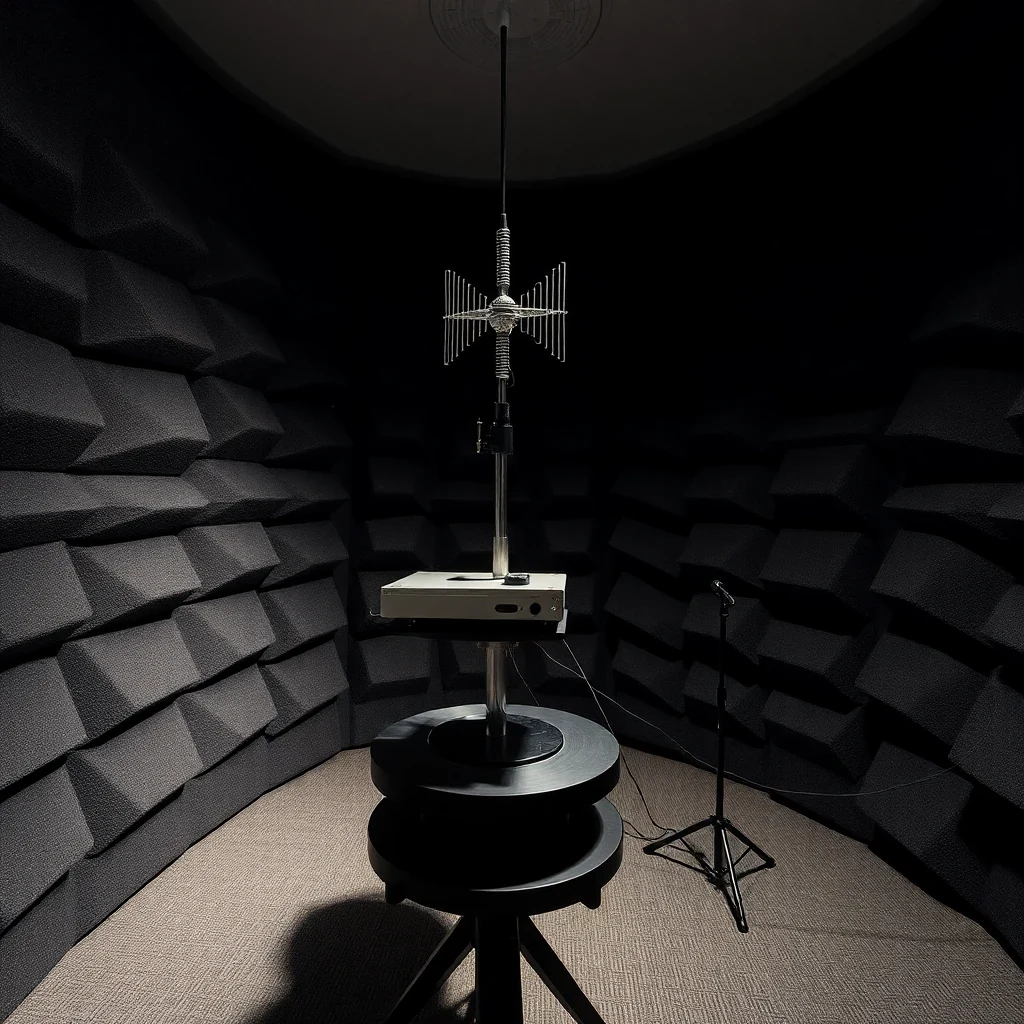 EMC Anechoic Chamber – interior view