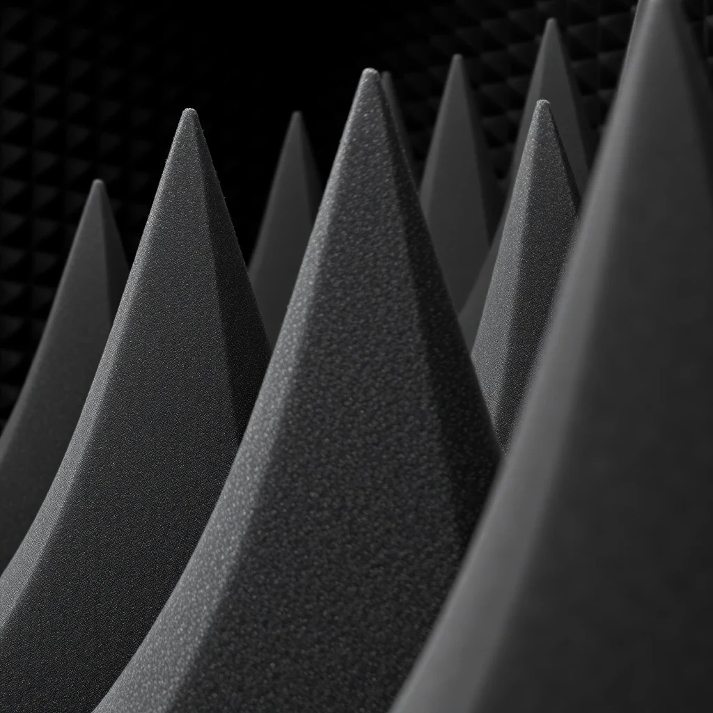 Fully Anechoic Chamber – close-up detail