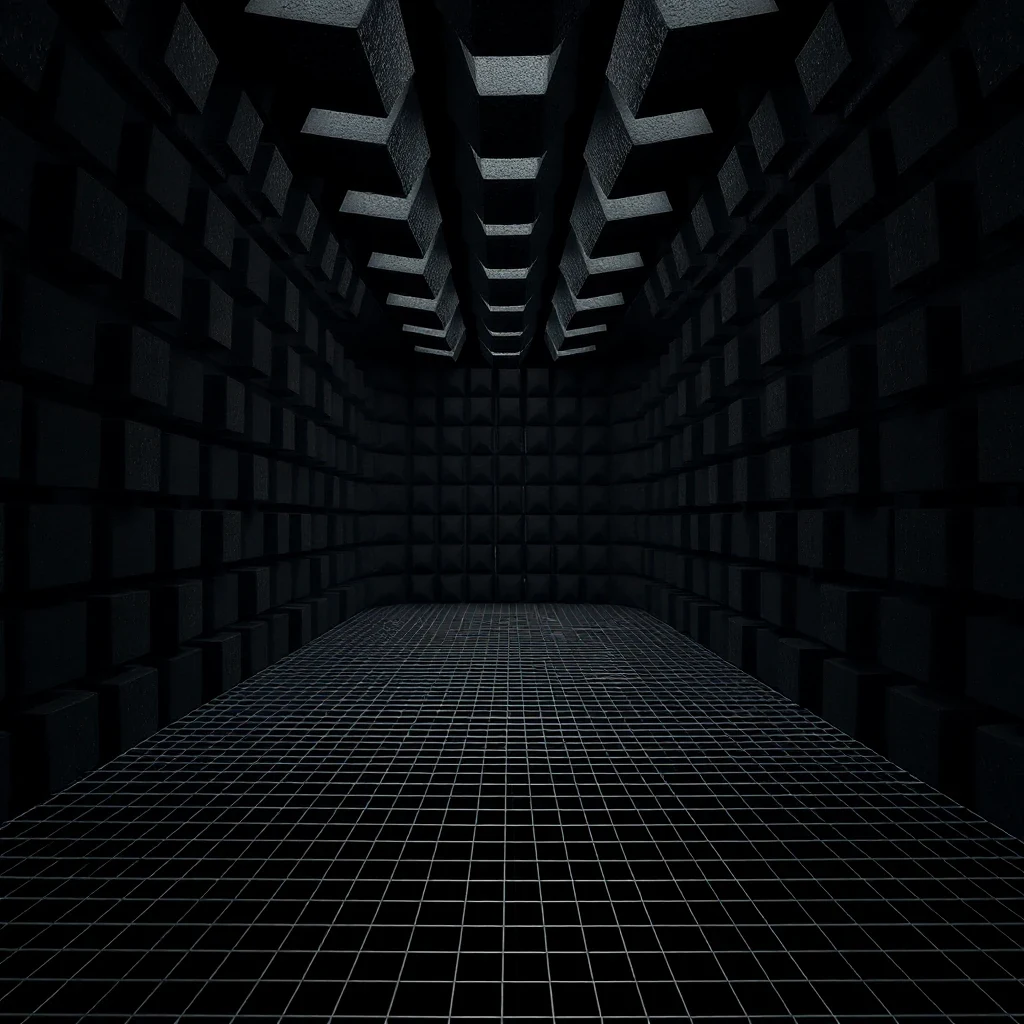 Fully Anechoic Chamber – interior view