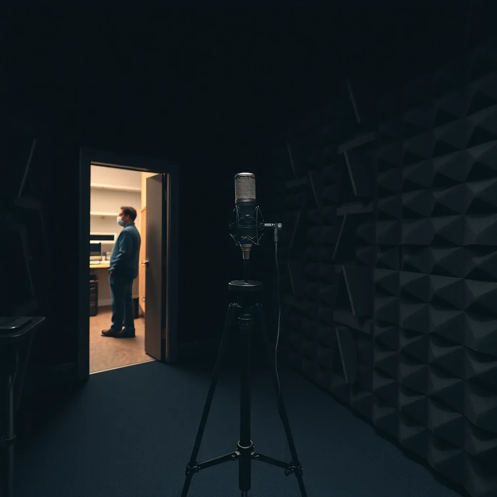 Fully Anechoic Chamber – in-use scene