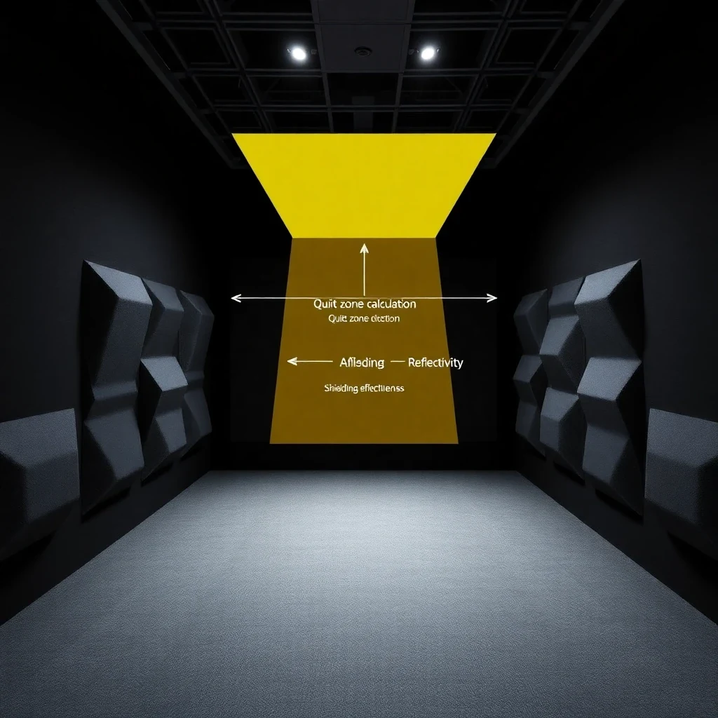 RF Anechoic Chamber – technical cross-section