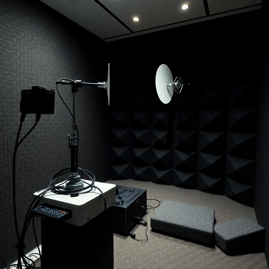 RF Anechoic Chamber – interior view