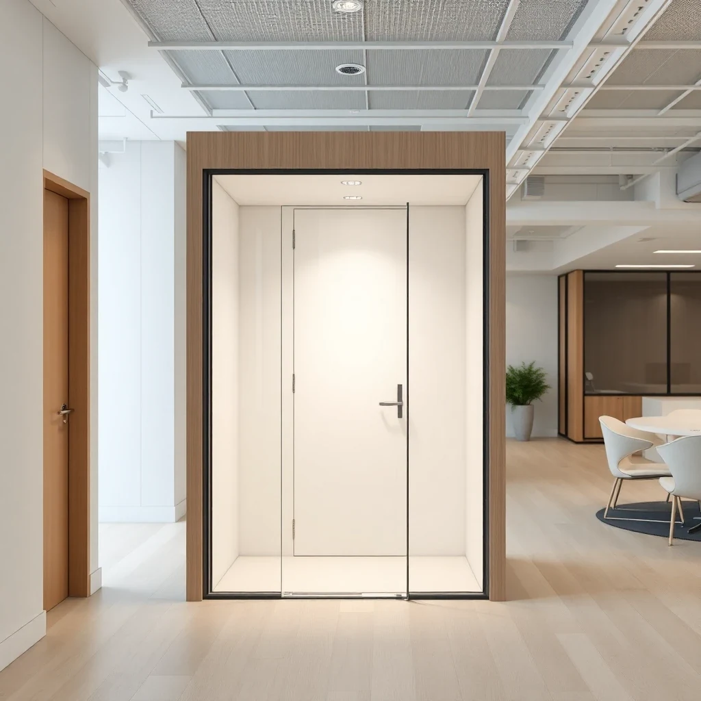 Soundproof Phone Booth for Office application case - hero view