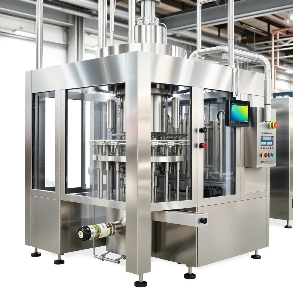 Beverage Filling Machine — Detail View