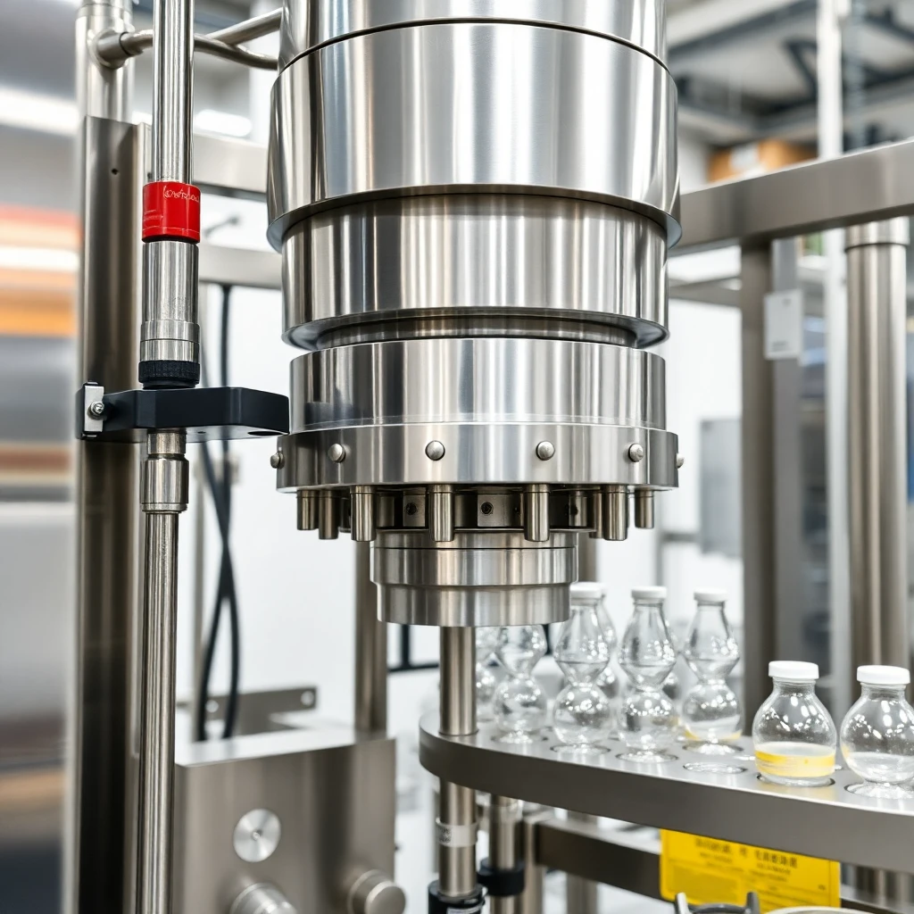 Beverage Filling Machine — Production Scene