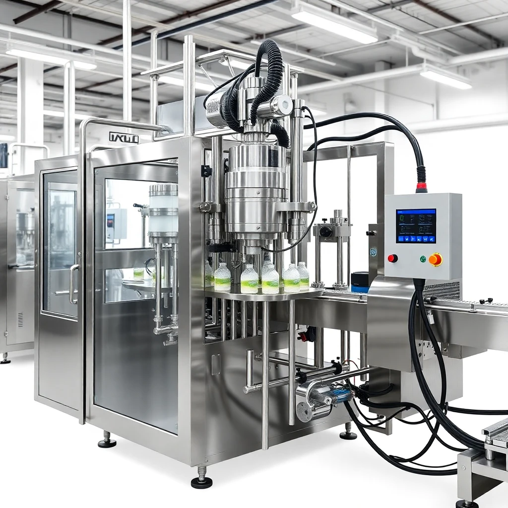 Liquid Filling Machine — Detail View
