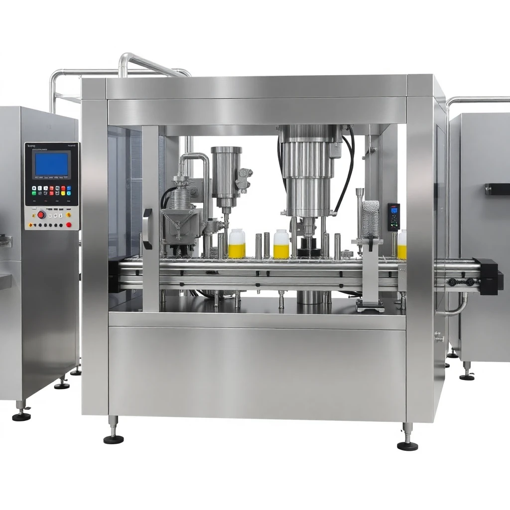 Liquid Filling Machine — Workflow Overview