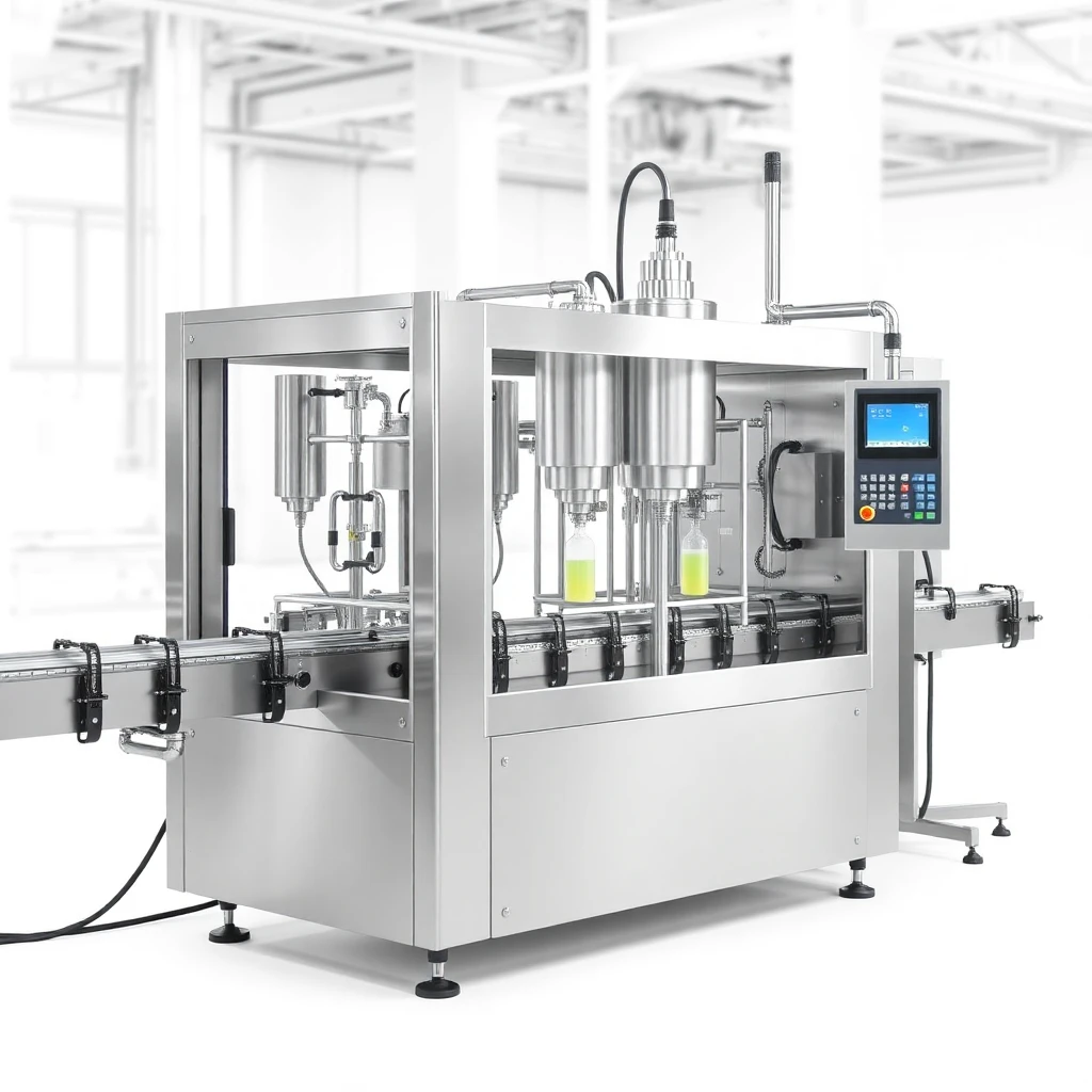 Liquid Filling Machine — Production Scene