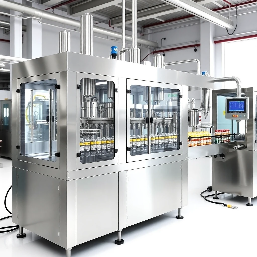 Monoblock Filling Machine — Detail View