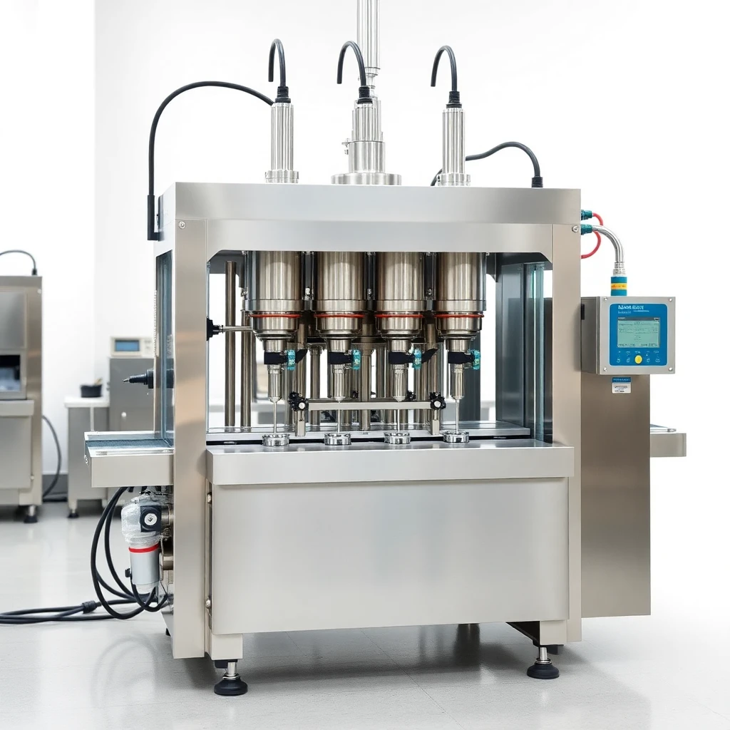 Piston Filling Machine — Detail View