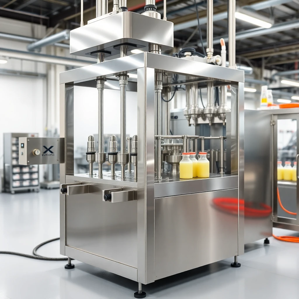 Piston Filling Machine — Production Scene