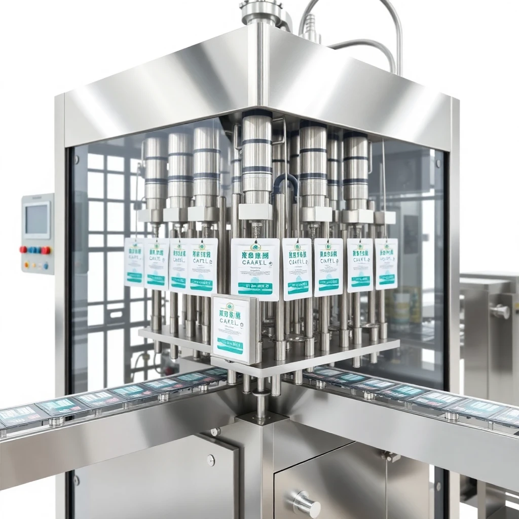 Liquid Sachet Filling Machine — Workflow Overview