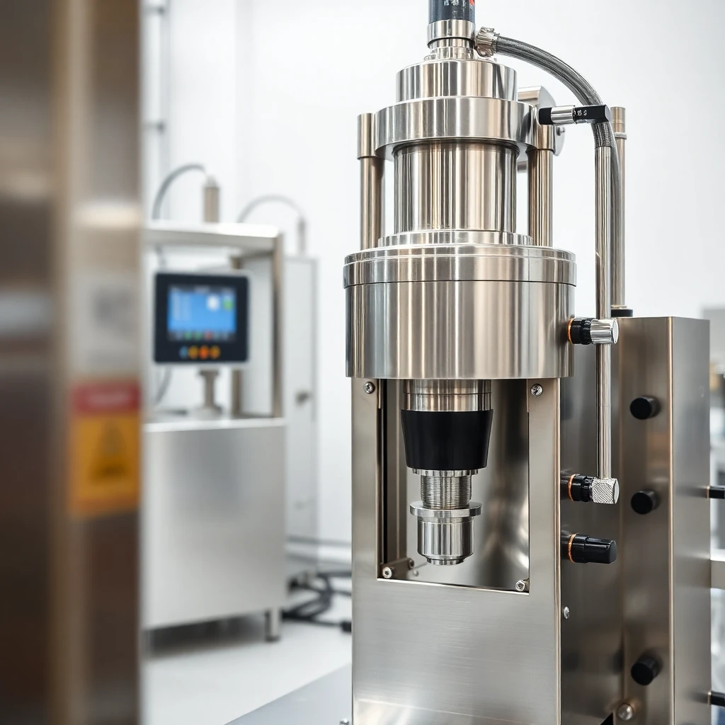 Viscous Liquid Filling Machine — Detail View