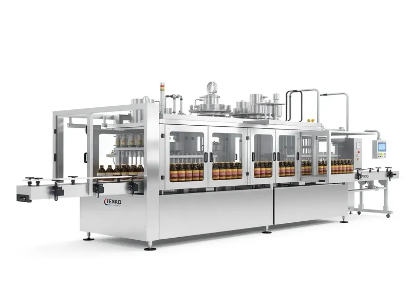 Automatic Lubricant Oil Filling Line generated realistic equipment image