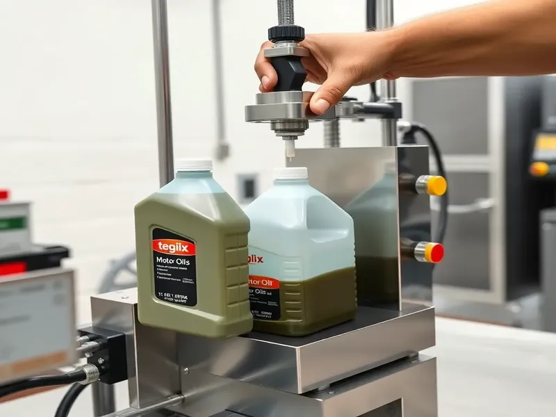 Lubricant Filling Machine for Sale Production Scene