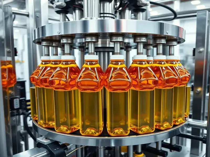 Lubricant Oil Filling Machine Production Scene