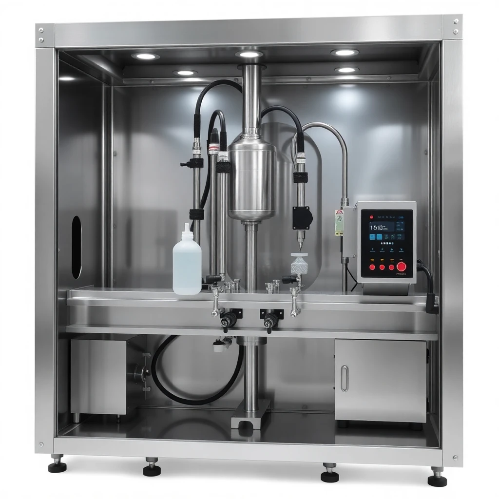 Chemical Filling Machine Scene