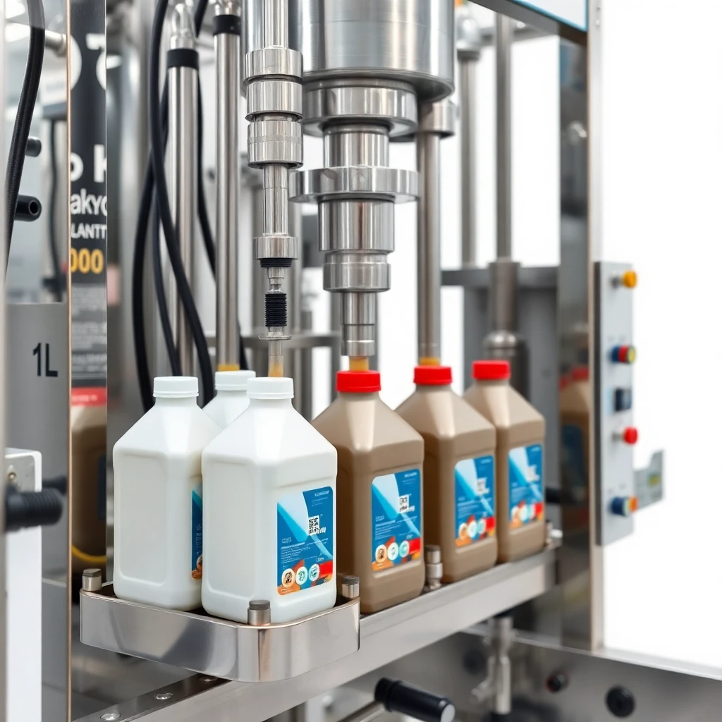 Lubricant Oil Filling Machine Detail