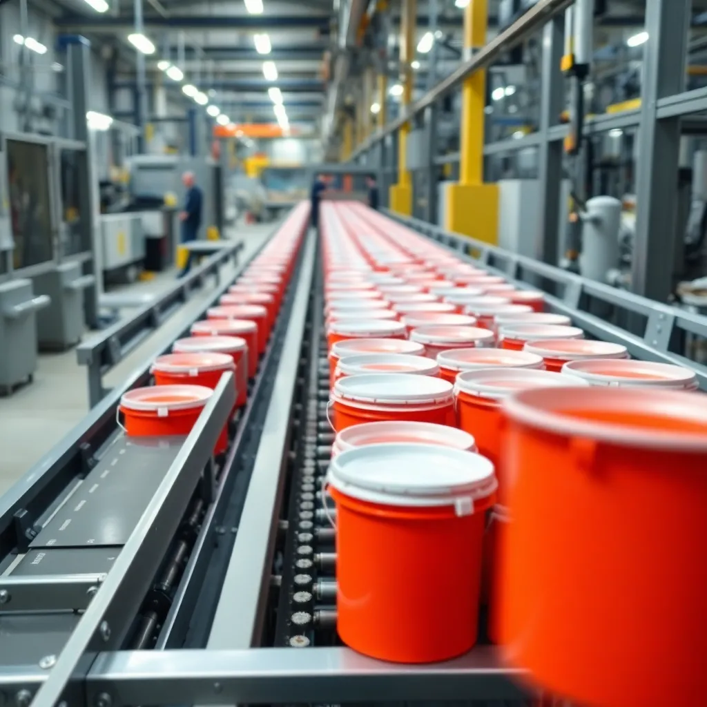 Pail Filling Machine scene