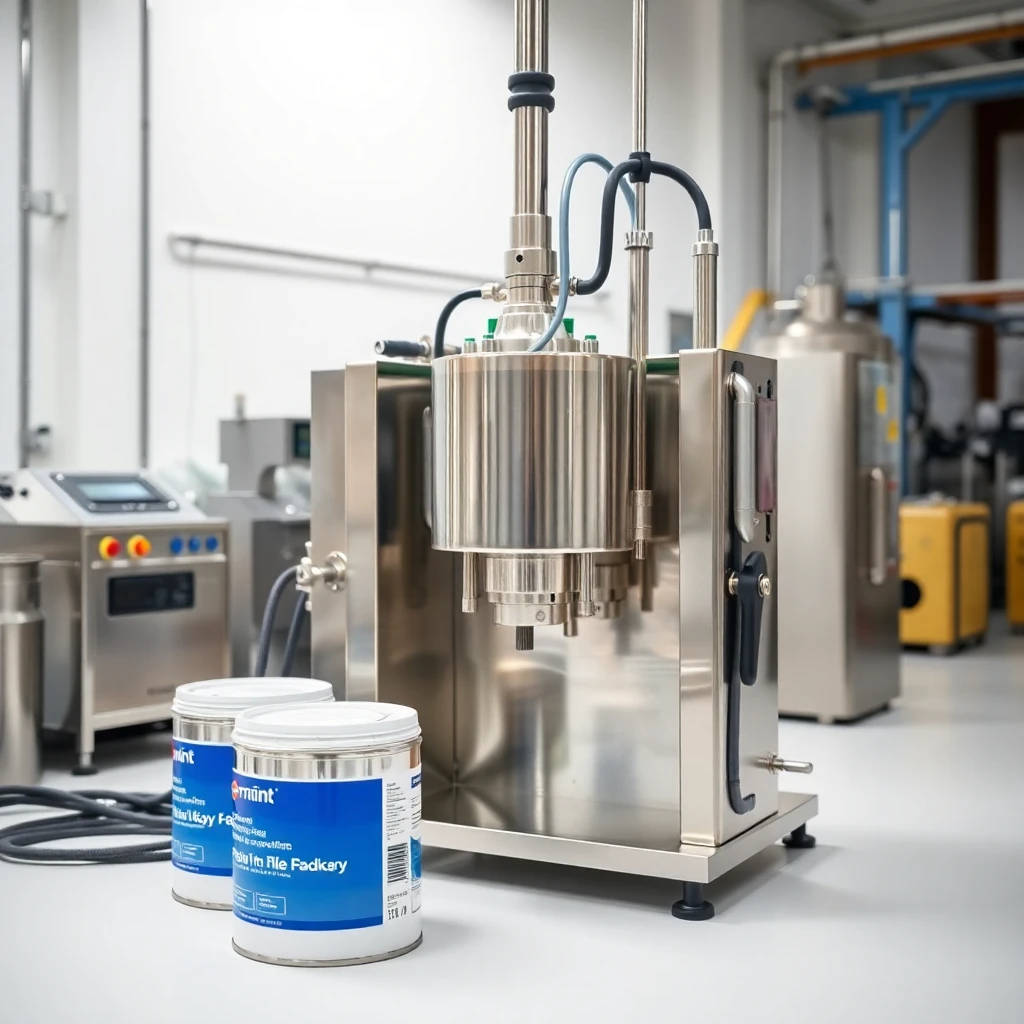 Paint Filling Machine Scene