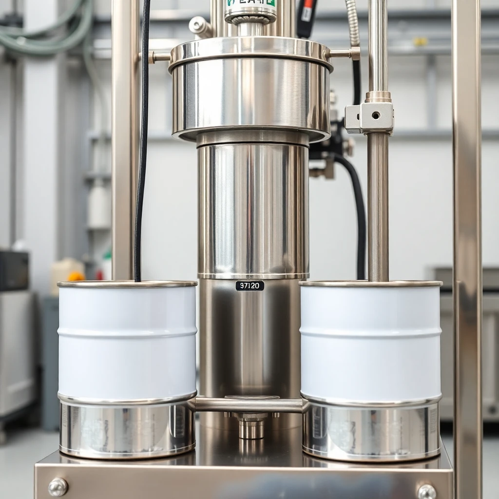 Paint Filling Machine Side View
