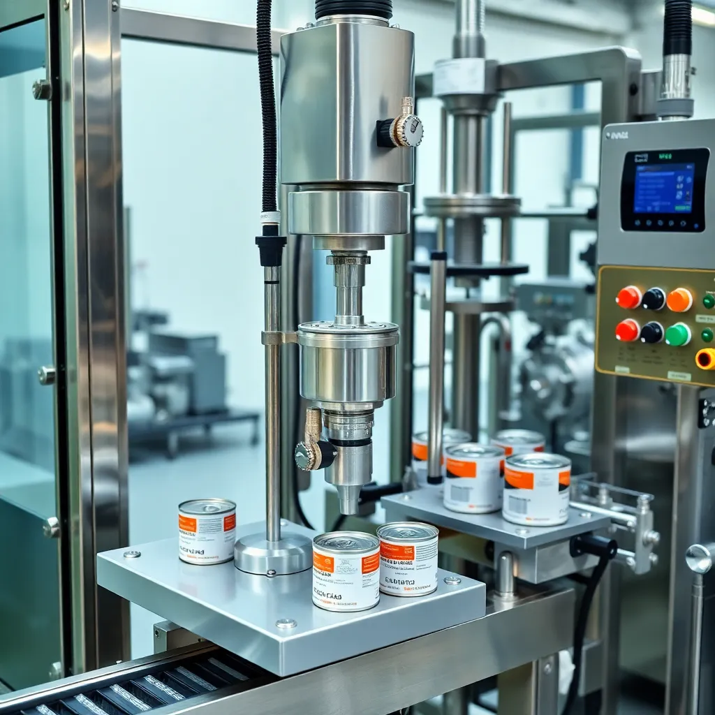 Semi Automatic Paint Filling Machine side