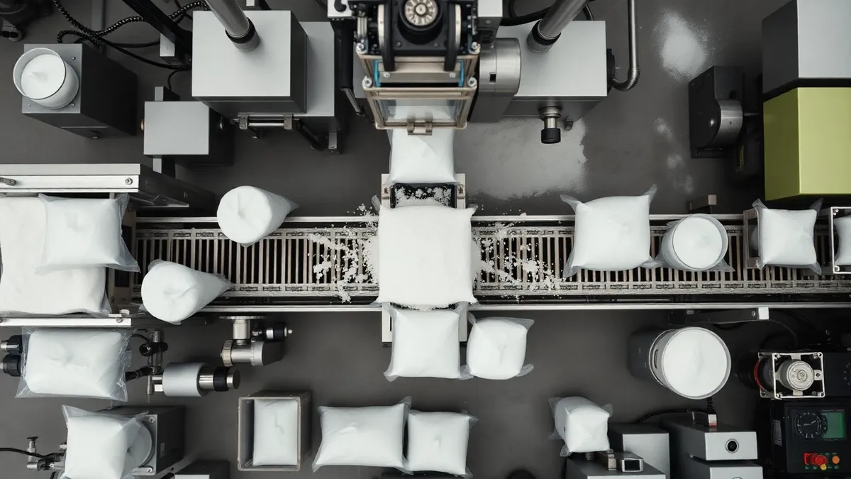 Automatic Powder Filling Machine production line