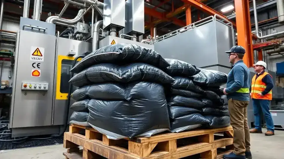 Bulk Bag Filling Machine — ATEX side profile