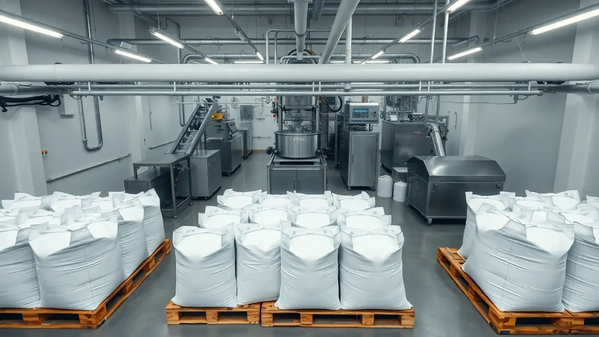 Big Bag Filling Machine — food line workflow
