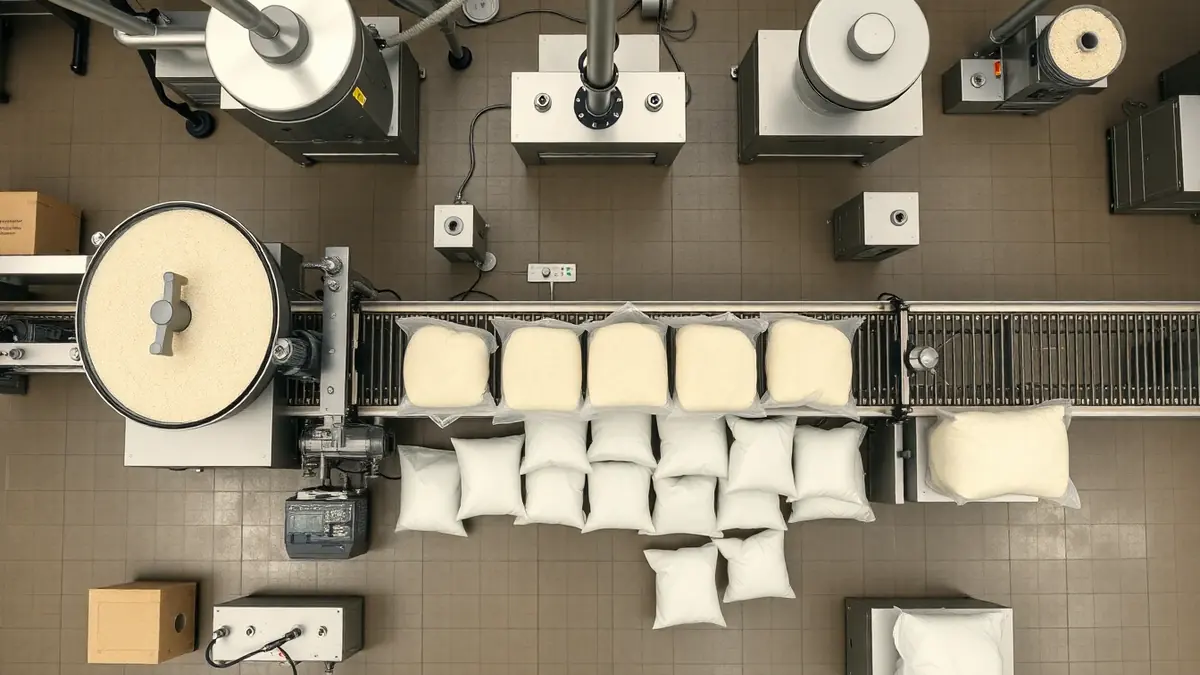 flour-filling-machine production flow image