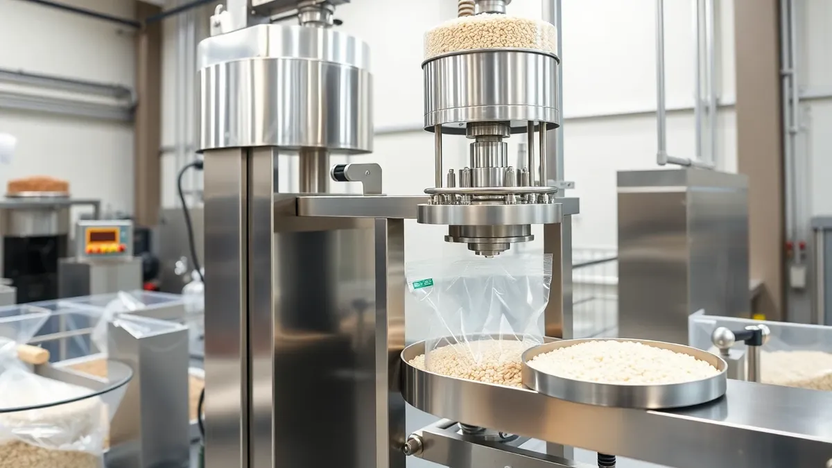 Grain Filling Machine full side view