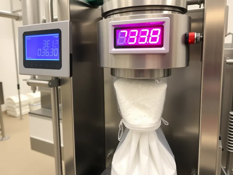powder-weigh-filling-machine operation scene image