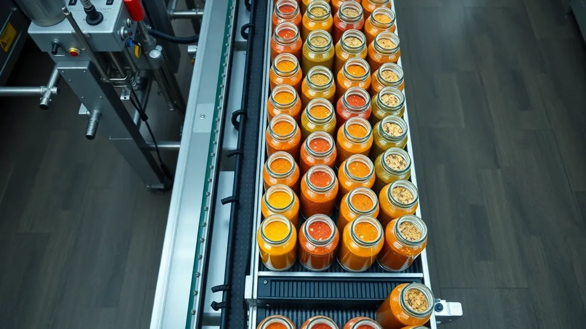 Spice Filling Machine production line