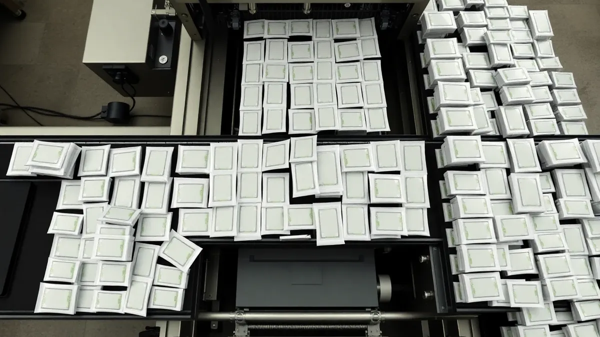 Stick Pack Filling Machine production line